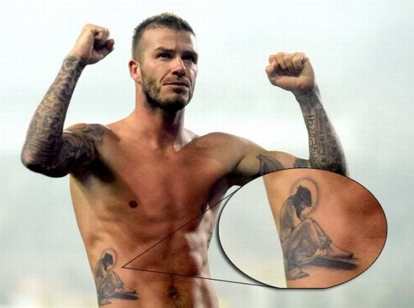 Soccer players is the group that has more tattoos