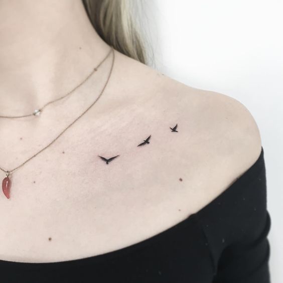 Mini tattoos pinterest 11 - Mini tattoos for girls looking for something cute and simple