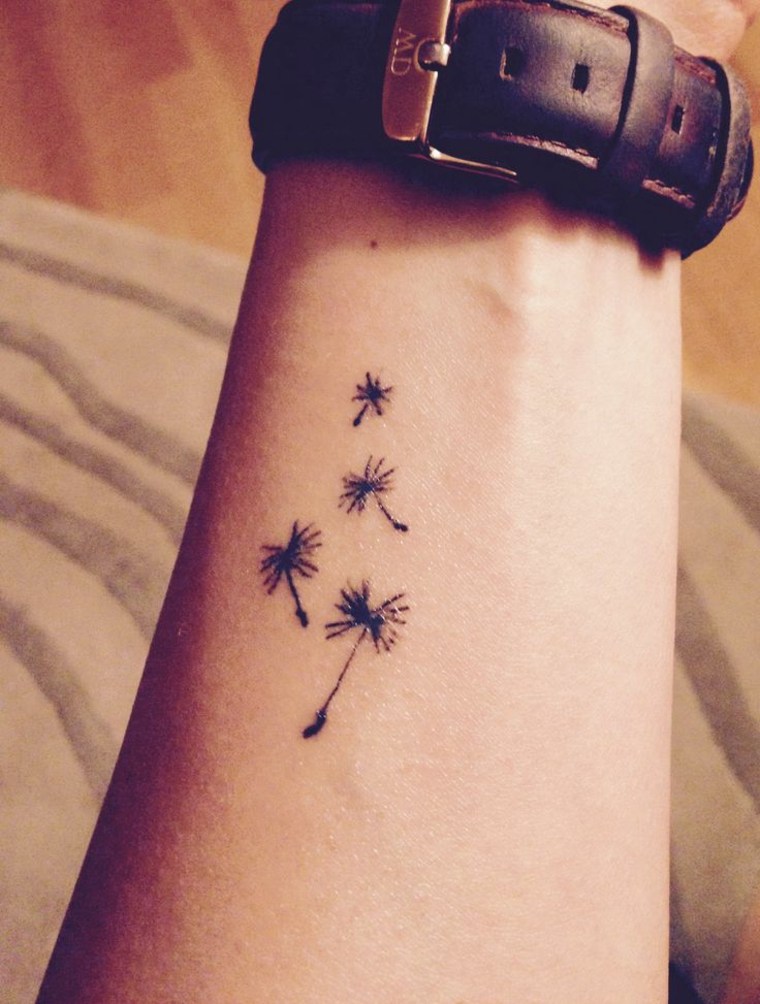 Dandelions tattoo