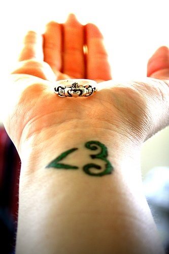 wrist tattoo 1104