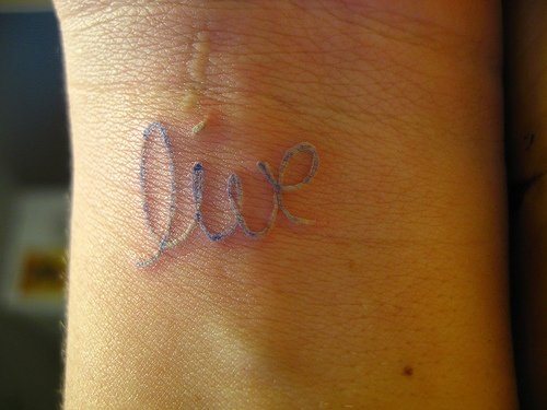 wrist tattoo 1089