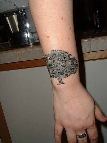 wrist tattoo 1006