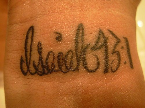 wrist tattoo 1081