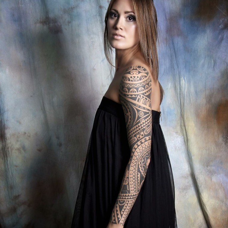 tattoo-of-sleeves-Aztec