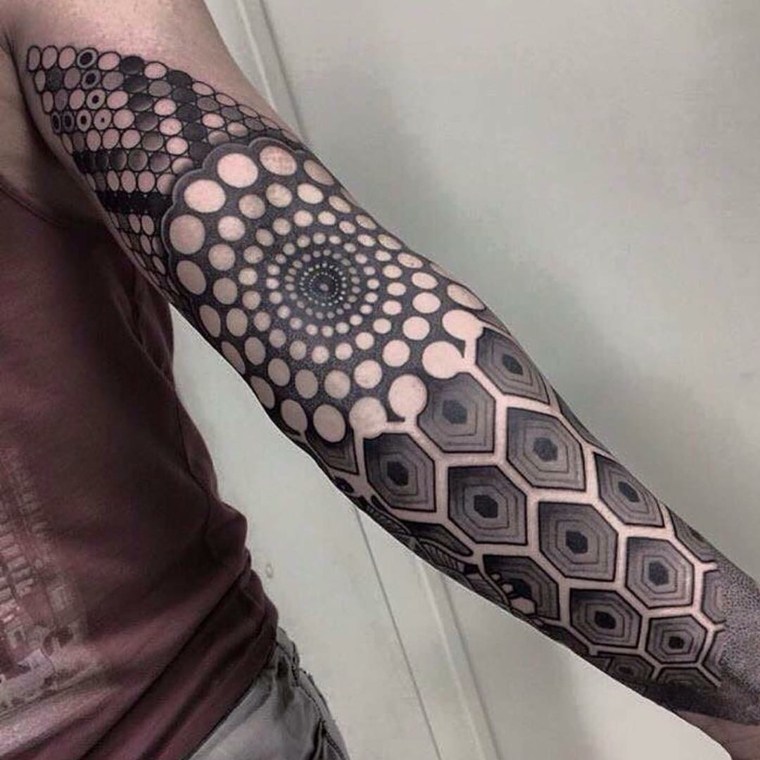 artistic sleeve tattoos