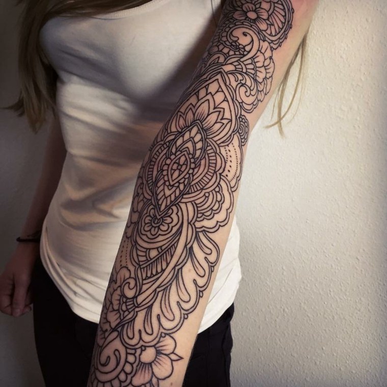 black sleeve tattoos