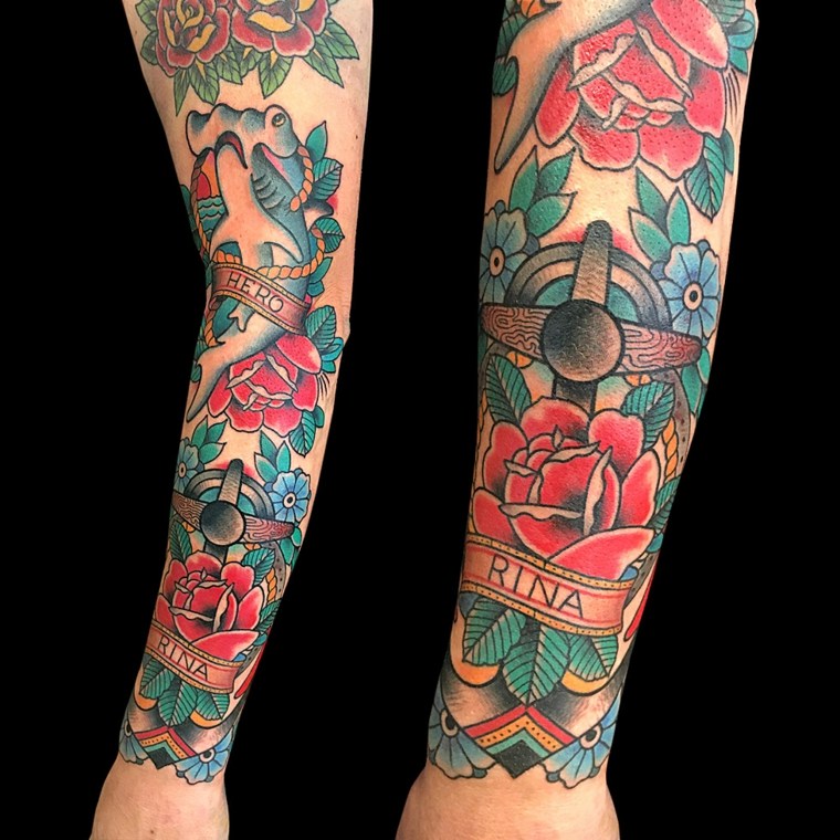 whole sleeves tattoos