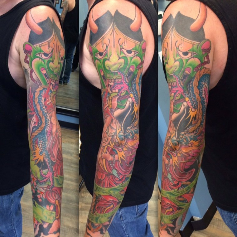 Be-mythical sleeves tattoos