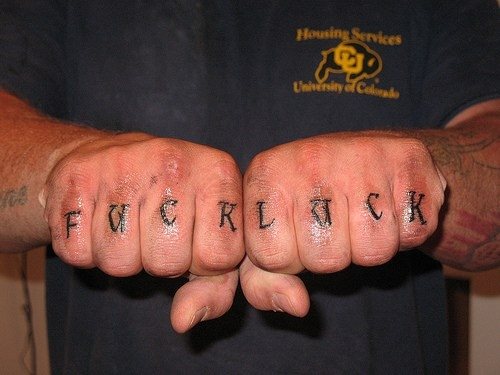 46 photo finger tattoo