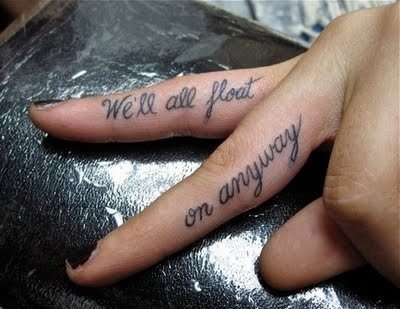 18 photo finger tattoo