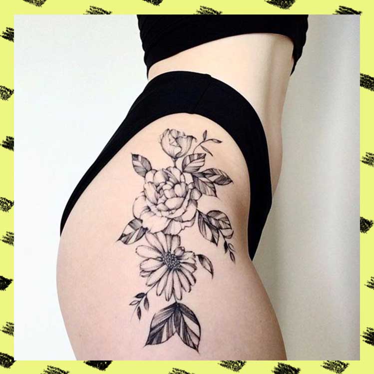 10 perfect tattoos that will favor you if you are a girl without curves