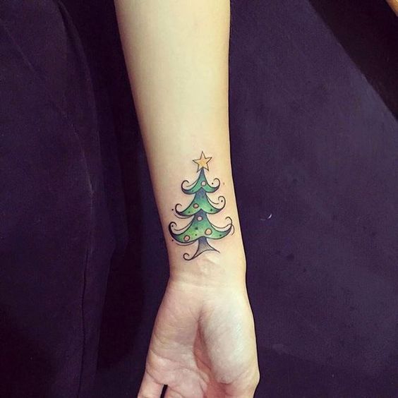 christmas tattoos 9