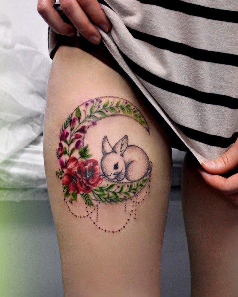 75 magical tattoo designs loving every thousand year old girls  