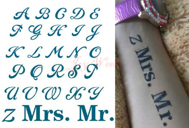 letters for tattoos