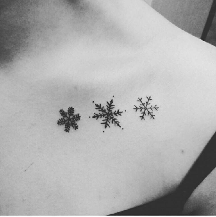 tattoos little-girl-snowflakes-woman