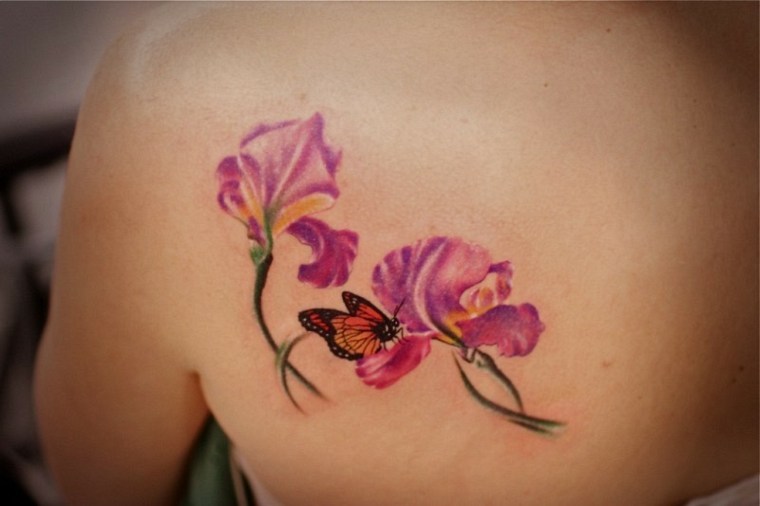 Orchid tattoos