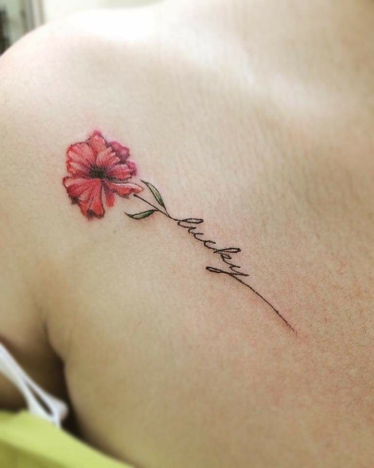 flower tattoo