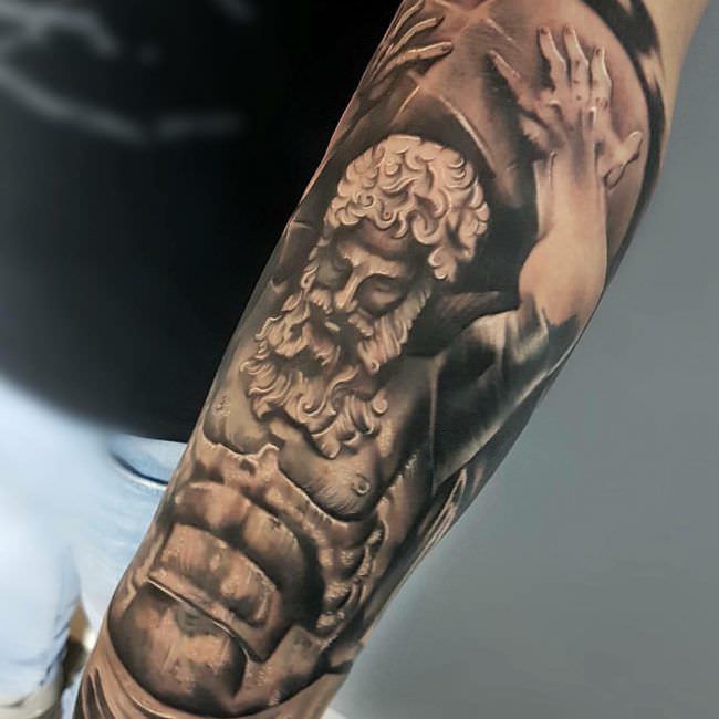 forearm tattoo 333