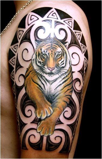 A Maor or Maya design with a tiger is not a good mix