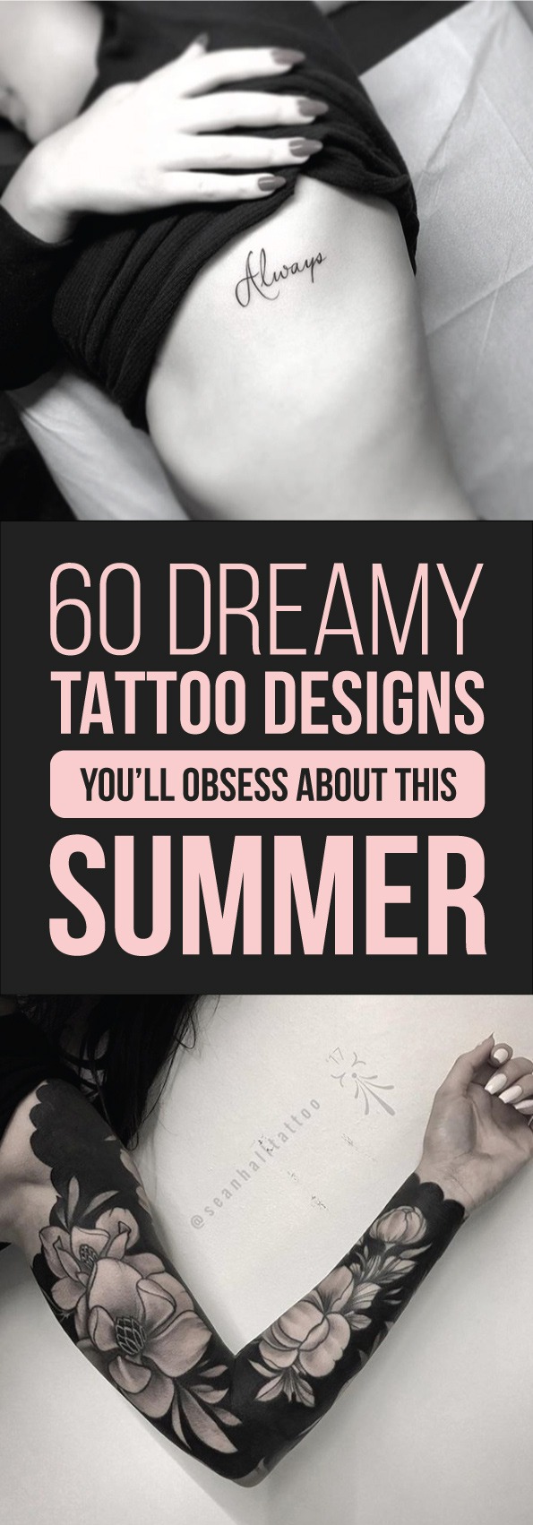 60 dreamlike tattoos that you like this summer  