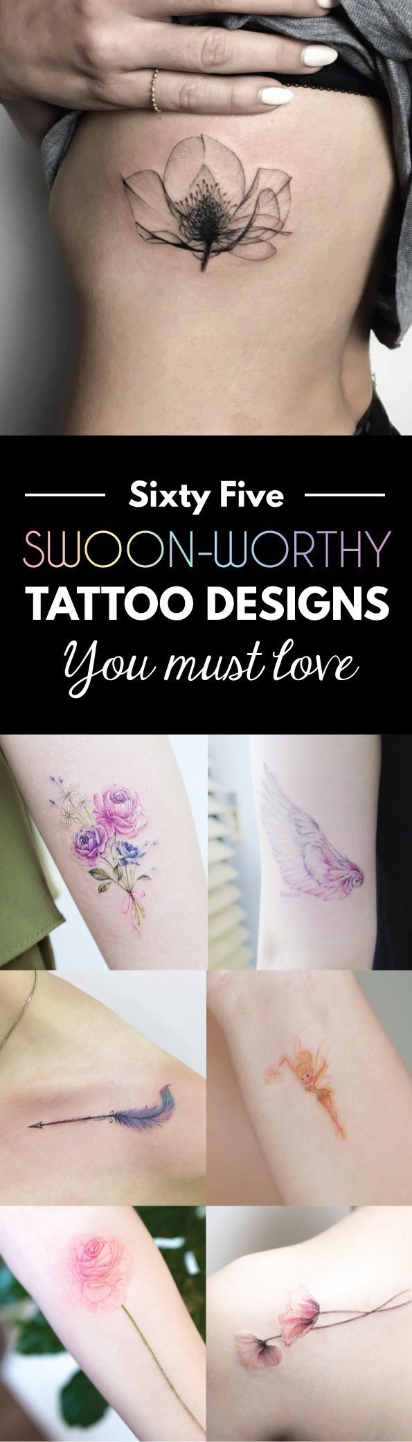 65 swoon-worthy tattoo designs that every girl falls in love with  