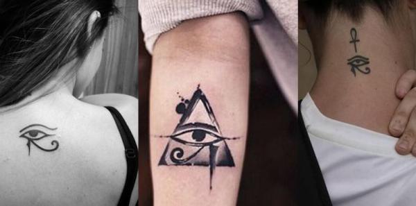 Meaning of the Eye of Horus Tattoo - Photos of Eye of Horus Tattoo Designs