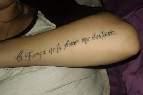 Short phrases for tattoos - Short phrases for tattoos in Spanish