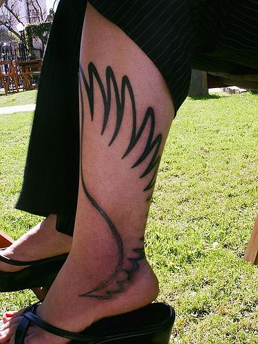 200 tattoos with wings of angels or other beings.