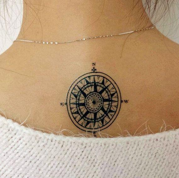 Meaning of compass tattoos - Symbol of good luck or protection