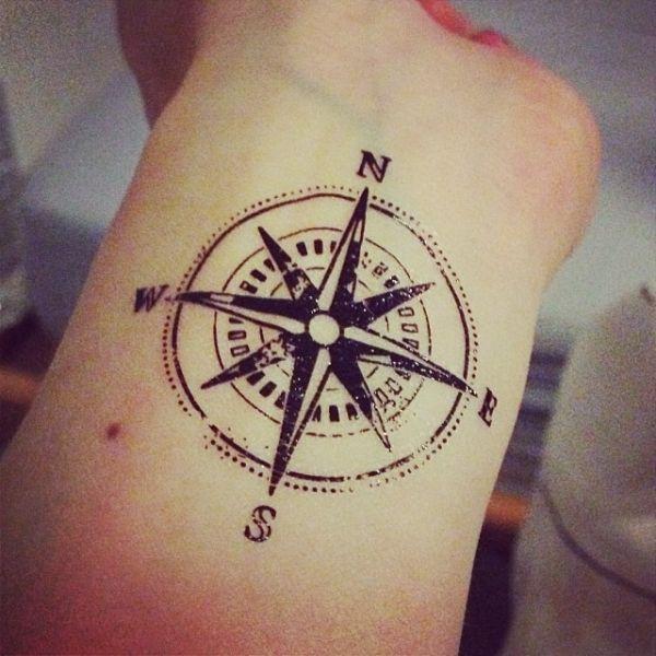 Meaning of compass tattoos