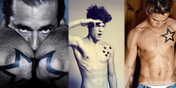 Best tattoos for men - Star tattoo for men