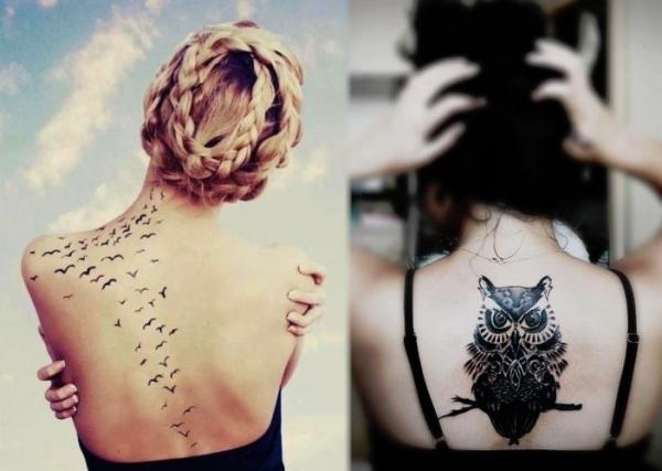 The best tattoos for women - Bird tattoo