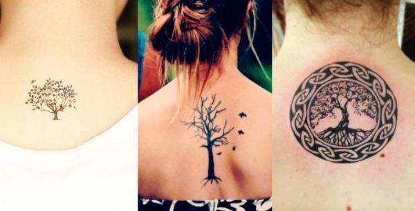 The best tattoos for women - Tree tattoos