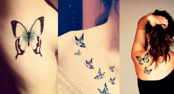 Best tattoos for women - Butterfly tattoos