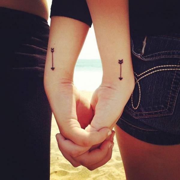 What is the meaning of arrow tattoos - What is the meaning of arrow tattoos for couples