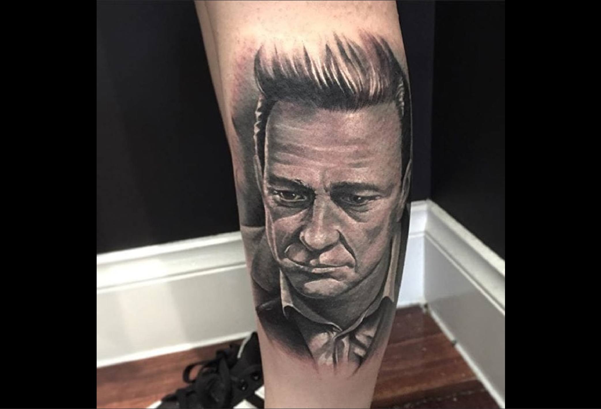 Johnny Cash, by Benjamin Laukis