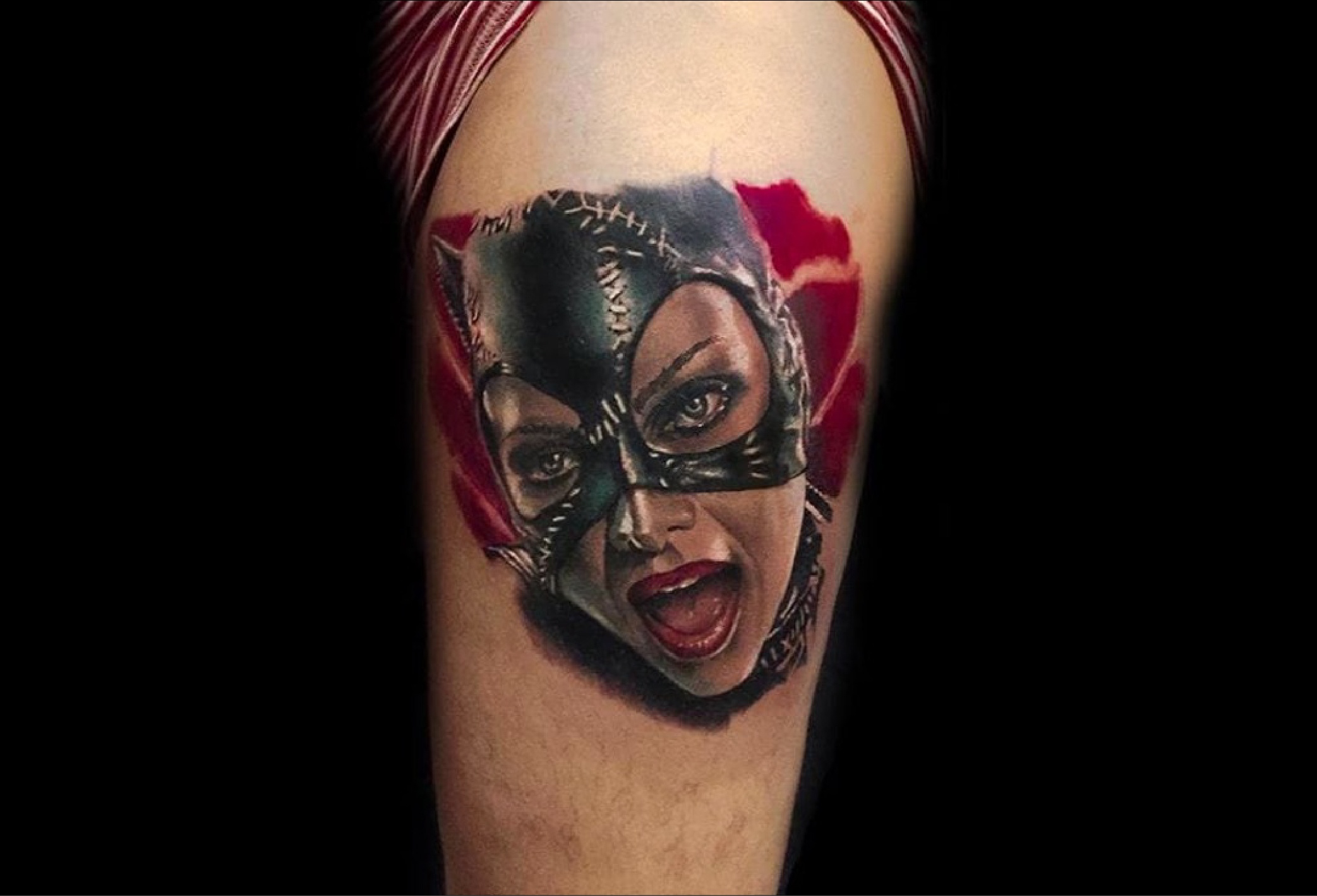 Cat woman, by Angelo Nicolella